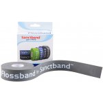 Flossband Kompresní guma by Sanctband, 2,5 cm x 2 m mocca super silná – Zboží Dáma