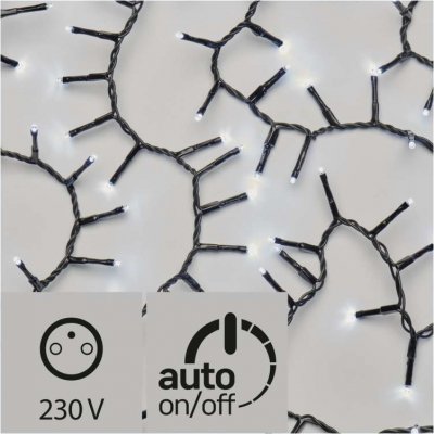 EMOS Vánoční osvětlení 400 LED vánoční řetěz ježek 8m multicolor časovač 1534203800 – Hledejceny.cz
