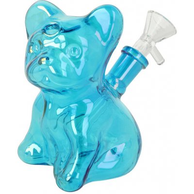 VPKCZ Skleněný bong Dog Blue 11cm – Hledejceny.cz