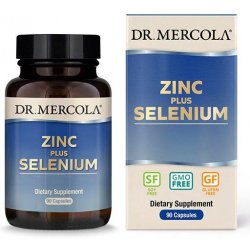 Dr.Mercola Zinek 15 mg plus selen 200 mcg 90 kapslí