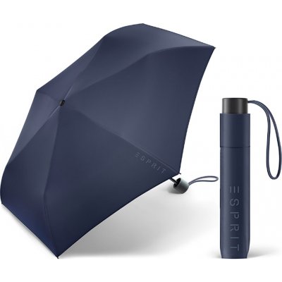 Esprit Mini Slimline dámský deštník tmavě modrý – Zboží Mobilmania