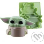 Curepink kuchyňský set Star Wars Hvězdné války Tv seriál The Mandalorian The Child Stojánek na vajíčko a forma na tous PP7976Man – Zboží Dáma