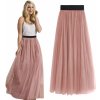 Dámská sukně Fashionweek dámská sukně exkluzivní dlouhá maxi dlouhá tylová sukně BRAND51 růžovy