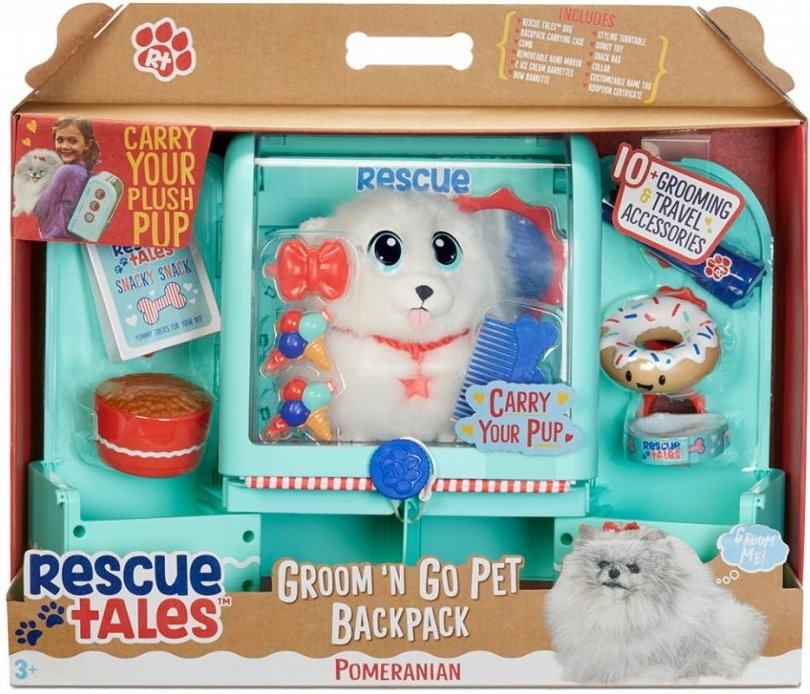 Little Tikes Rescue Tales Groom \'n Go Pet Backpack