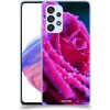 Pouzdro a kryt na mobilní telefon Samsung Pouzdro ACOVER Samsung Galaxy A32 5G A326B s motivem Rose