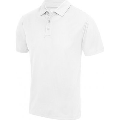 Just Cool pánská sportovní polokošile s UV ochranou UPF 40+ bílá – Sleviste.cz