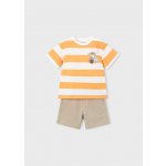 Mayoral set tričko s krátkým rukávem a kraťasy Crocro oranžový – Zboží Dáma