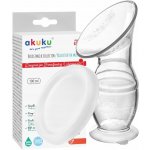 Akuku Ruční odsávačka mléka kolektor 100ml silikonový – Zbozi.Blesk.cz