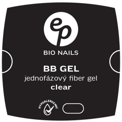 BIO nails BB Fiber CLEAR jednofázový hypoalergenní gel 30 ml