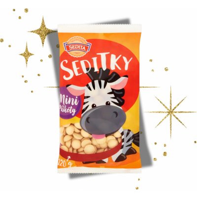 Sedita Seditky Mini piškoty 120 g – Sleviste.cz