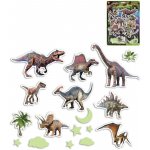 Dekorace na stěnu dinosauři svítící ve tmě – Hledejceny.cz