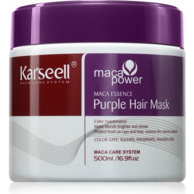 Karseell Purple Hair Mask maska na vlasy pro blond a šedivé vlasy 500 ml – Zboží Dáma