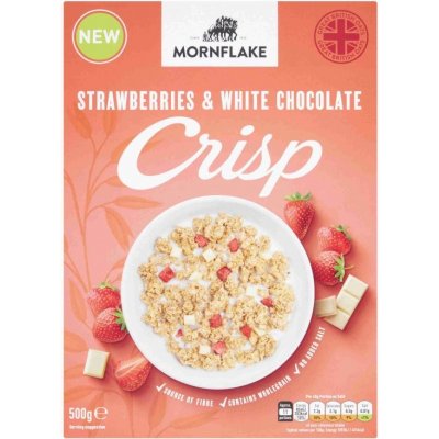 Country Crisp - Mornflake jahoda bílá čokoláda 500 g – Zboží Mobilmania