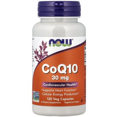 Now Foods Koenzym Q10 30 mg 120 kapslí – Hledejceny.cz