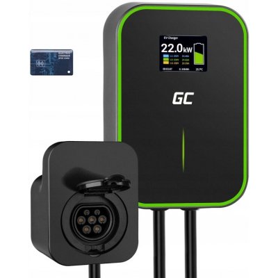 Green Cell Wallbox GC EV PowerBox 22kW nabíječka s Typ 2 socket for charging electric cars and Plug-In hybrids | Zboží Auto