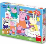 Dino PEPPA PIG na prázdniny 3 x 55 dílků – Hledejceny.cz