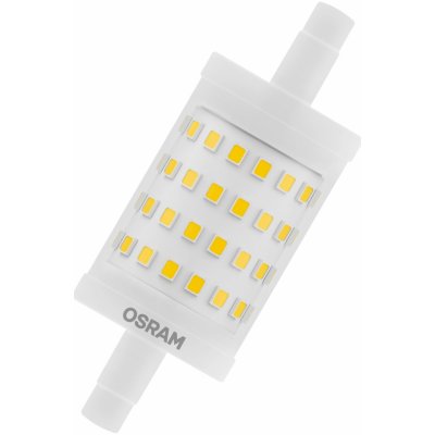 Osram LED žárovka LINE 78 75 DIM, R7s, 9,5 W, 1055 lm, 2700 K, pr. 29 x 78 mm – Zboží Mobilmania