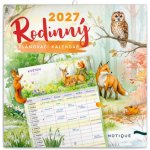 NOTIQUE Rodinný plánovací Animalium 30 × 30 cm 2027 – Hledejceny.cz