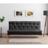 Pohovka Atelier del Sofa 3-Seat Sofa-Bed SakiDark Grey