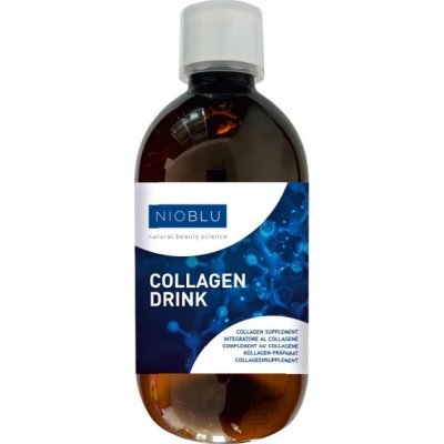 NIOBLU Hydrolyzovaný mořský kolagen 10000 mg 450 ml – Zboží Dáma