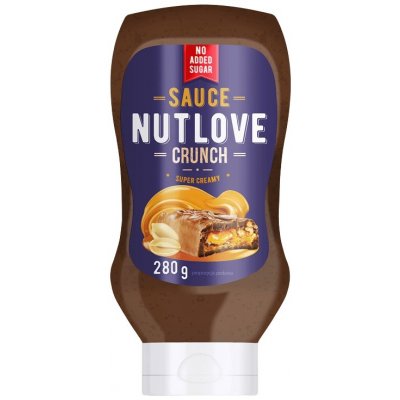 Allnutrition Nutlove sauce 280 g crunch – Zbozi.Blesk.cz