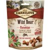 Pamlsek pro psa Carnilove Crunchy Snack Wild Boar & Rosehips 200 g