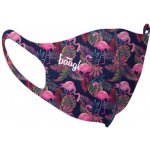 Baagl Antibakteriální rouška pro děti Flamingo – Zboží Dáma