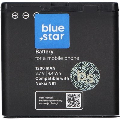 Blue Star PREMIUM NOKIA E51/N81/N81 8GB/B82/B86 1200mAh – Sleviste.cz