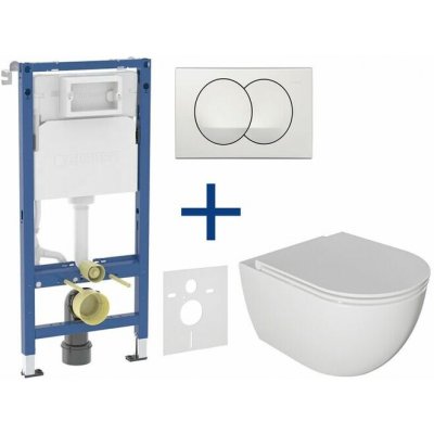Geberit Duofix s tlačítkem Delta SANI11CA3136B – Zboží Dáma