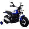 Elektrické vozítko Tomido dětská elektrická motorka Shadow modrá
