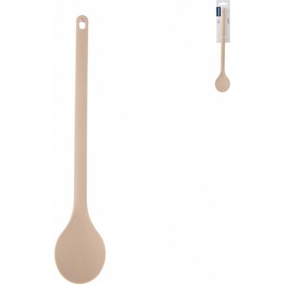 ORION Vařečka kulatá 28 cm, silikon, béžová – Hledejceny.cz