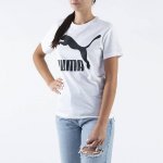 Puma Classics Logo Tee bílé – Zboží Mobilmania