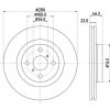 Brzdové kotouče HELLA PAGID Brzdový kotouč PRO - 280 mm HPG 8DD 355 125-491