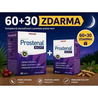 Prostenal Walmark Prostenal NIGHT 60 tablet – Hledejceny.cz