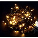 MagicHome Vánoční řetěz Orion 10m 100 x LED žlutá 8 funkcí – Hledejceny.cz