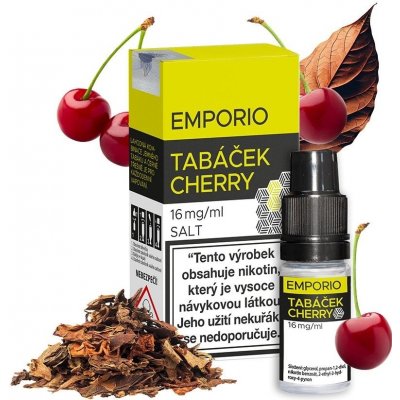 Imperia Emporio Salt Tabáček Cherry 10 ml 20 mg – Zboží Mobilmania
