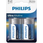 Philips Ultra Alkaline D 2ks LR20E2B/10 – Zboží Živě
