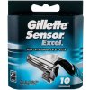 Holicí hlavice a planžeta Gillette Sensor 10 ks