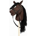 Hobby koník na tyči s ocasem By Astrup Hobby Horse Brown – Zboží Dáma