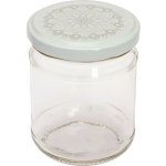 Gastro Zavařovací sklenice víčko šroubovací stříbrné čas 6ks x 212ml – Zboží Mobilmania