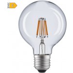 Diolamp LED Globe Filament žárovka čirá G80 10W/230V/E27/4000K/1260Lm/360°