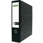 Korona Pákový pořadač A4 80 mm Executive, s lištami, černý hřbet – Zboží Živě
