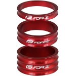 Podložka pod představec 1 1/8” Ahead, červená 5 mm – Sleviste.cz