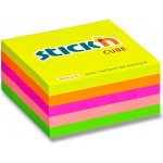 Kostka samolepicí Stick´n 76x76 mm, neonová, 400 lístků – Hledejceny.cz