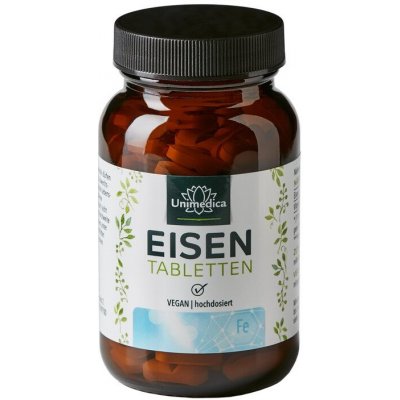 Unimedica Železo bisglycinát 40 mg + Vitamin C 40 mg 120 tablet – Hledejceny.cz