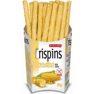 Crispins tyčka Bio kukuřičná 50 g – Zbozi.Blesk.cz