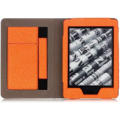 Benello SK-10 Pouzdro na Amazon Kindle Touch / 6 / 8 / 2019 / 2020 oranžové Mandarine 8594211253536