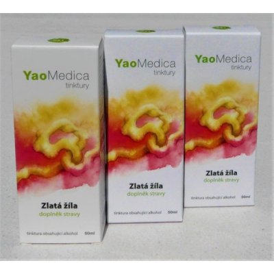 YaoMedica 081 Zlatá žíla 3 x 50 ml