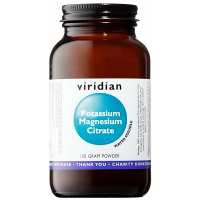Viridian Potassium Magnesium Citrate (Draslík a hořčík) 150 g