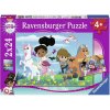 Puzzle Ravensburger Nella princezna rytířů 2 x 24 dílků